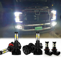 Thumbnail for 6000K White LED Headlight Fog Light Bulbs 6pcs for Ford F250 F350 2005-2019