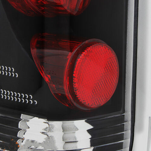 Black Tail Lights Lamps Replacement Fit 1989-1996 Ford Bronco F150 F250 F350