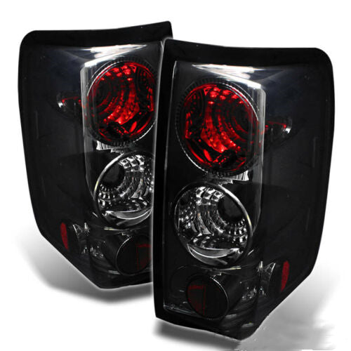 Tail Lights for Smoked 2004-2008 Ford F150   +3rd LED Brake Cargo Lamp Left+Right